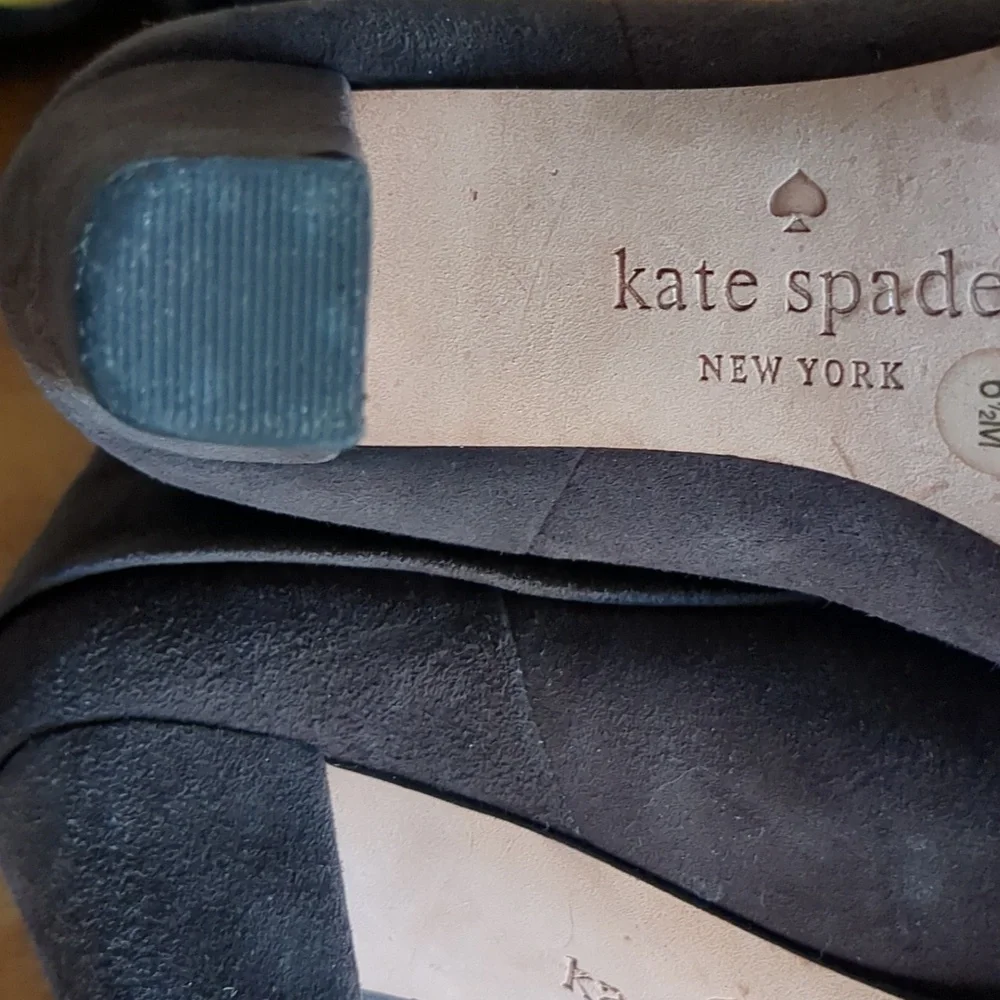 kate spade Brown Suede Ankle Booties